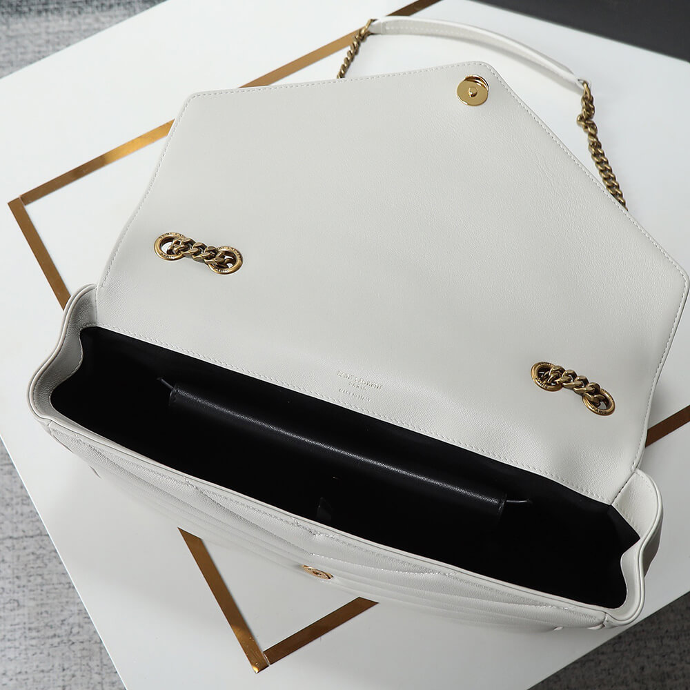 YSL LOULOU large in MATELASSE lambskin(HIGH-END GRADE)