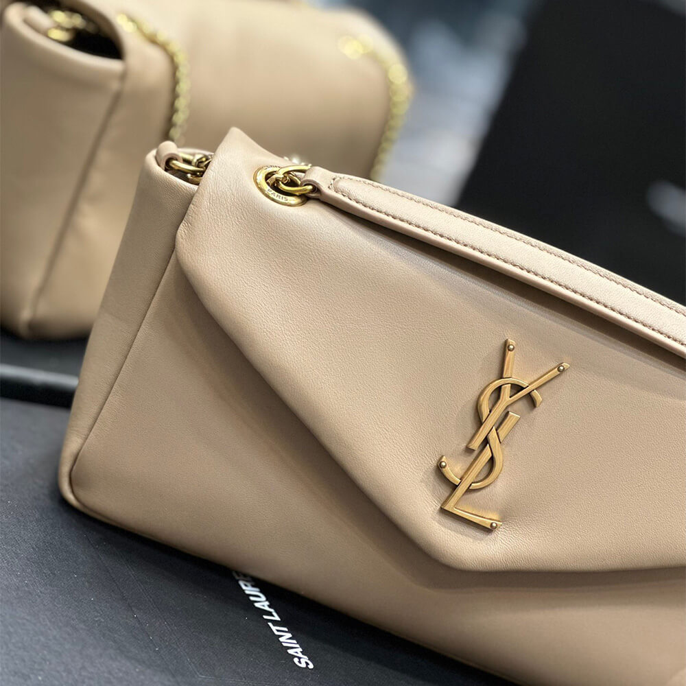 YSL calypso small in plunged lambskin