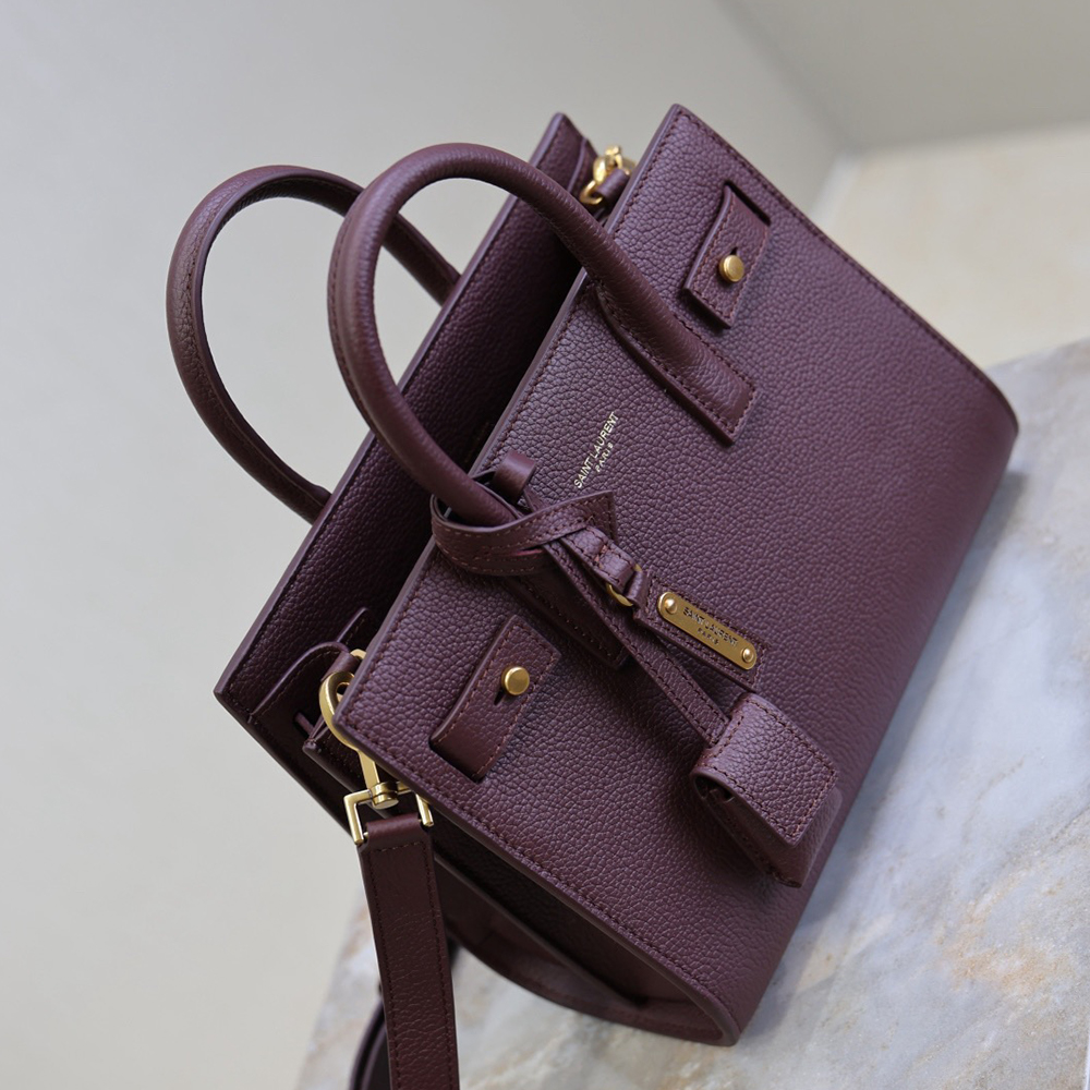 YSL SAC DE JOUR IN SMOOTH LEATHER   NANO(HIGH-END GRADE)