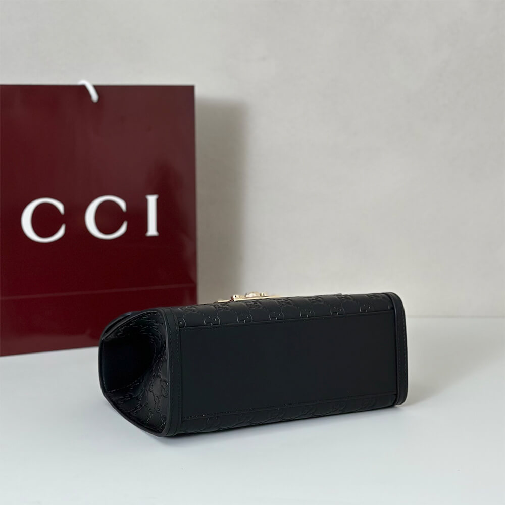 Gucci Padlock medium top handle bag