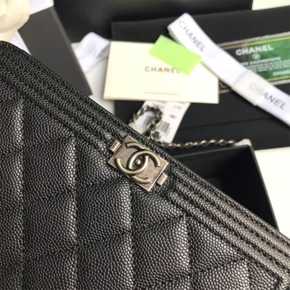 Chanel BOY CHANEL Wallet On Chain(high-end grade)