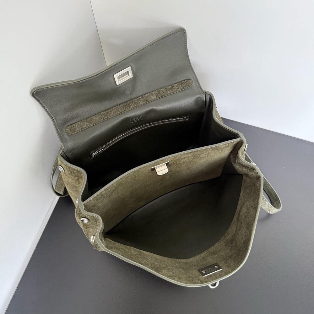 Balenciaga Rodeo Handbag Small Suede(HIGH-END GRADE)