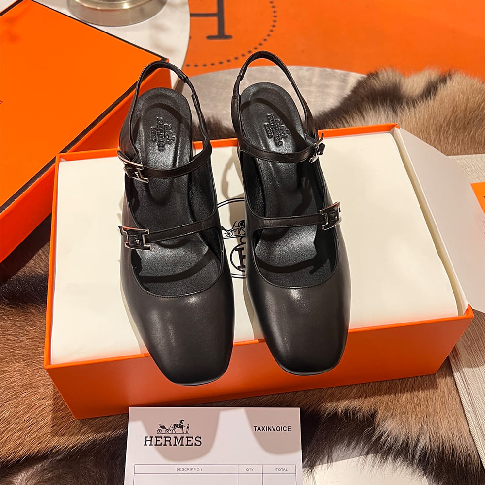 HERMES Jackie 50 pump