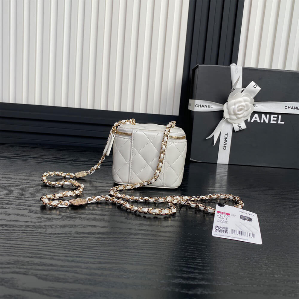 CHANEL Small Vanity with Chain(HIGH-END GRADE)