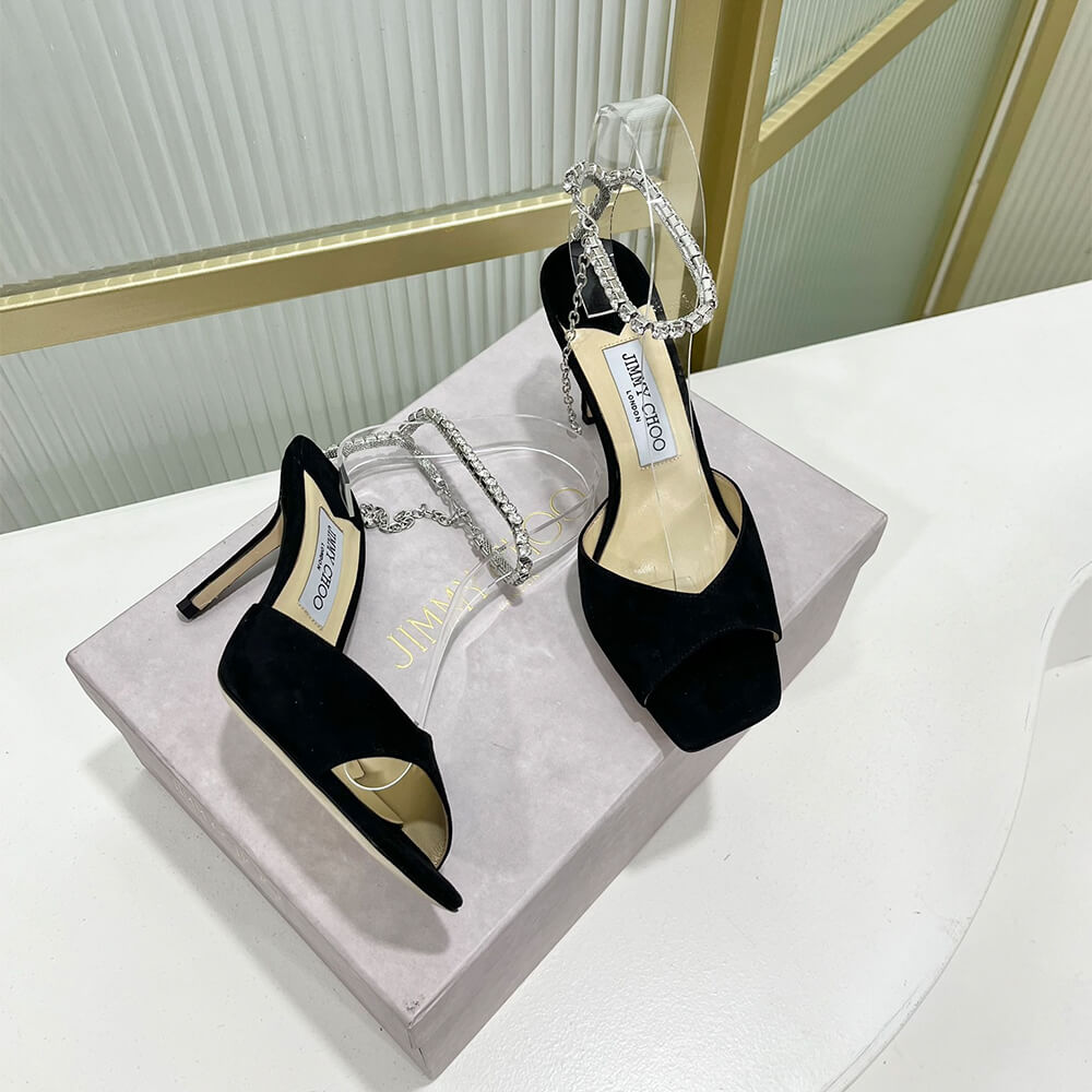 JIMMY CHOO Saeda Sandal 85