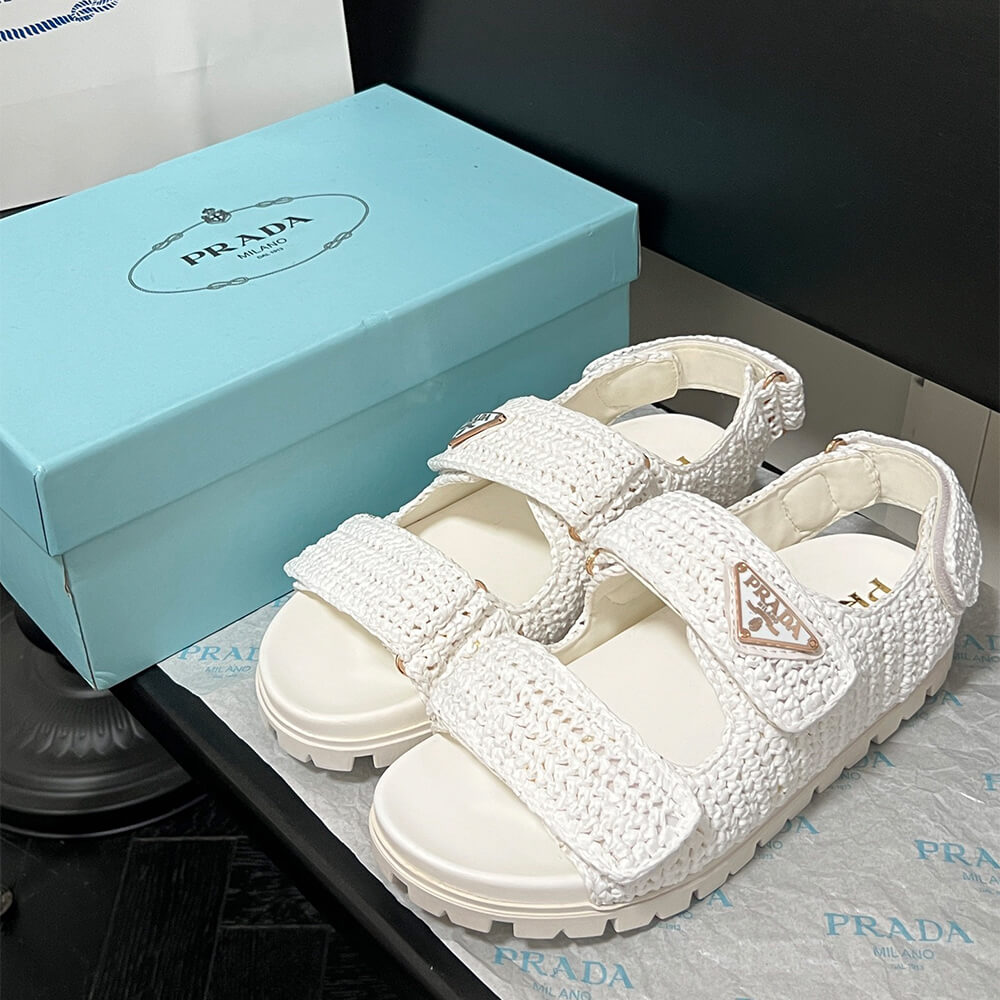 Prada Crochet sandals