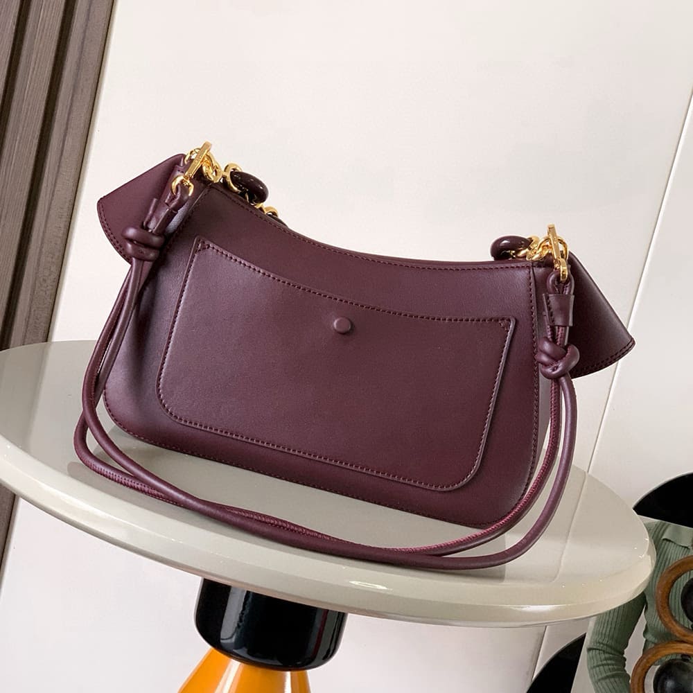 Loewe Medium Ola bag in smooth calfskin(HIGH-END GRADE)