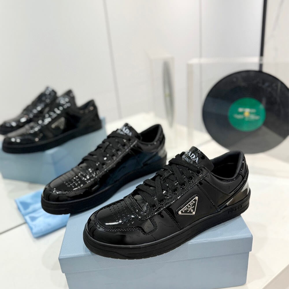 Prada Downtown nappa leather sneakers