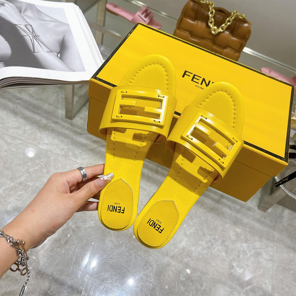 Fendi Baguette Slides