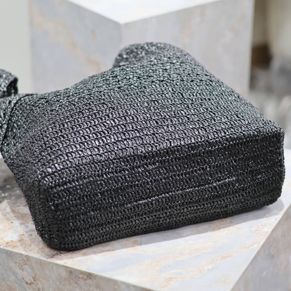 SAINT LAURENT le 5 a 7 medium tote in raffia(HIGH-END GRADE)