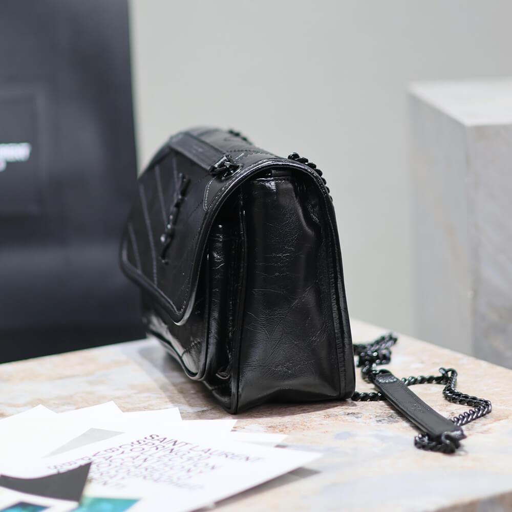 YSL NIKI baby in vintage leather(HIGH-END GRADE)