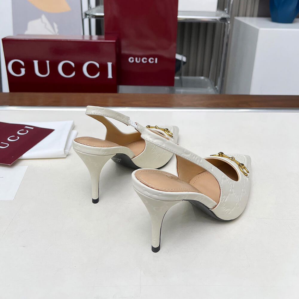 Gucci Women s slingback pump with Horsebit