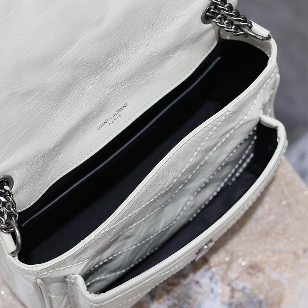 YSL NIKI baby in vintage leather(HIGH-END GRADE)