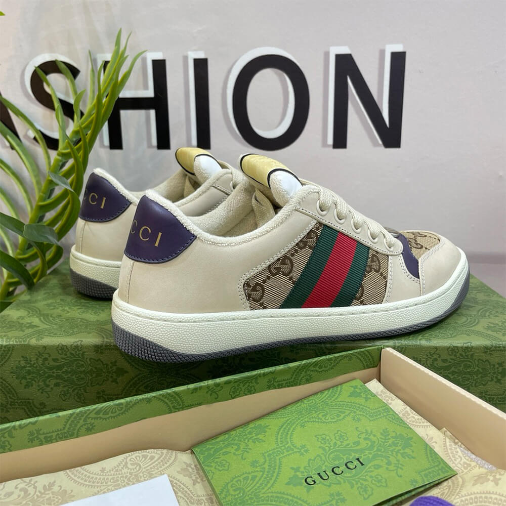 GUCCI SCREENER GG TRAINER