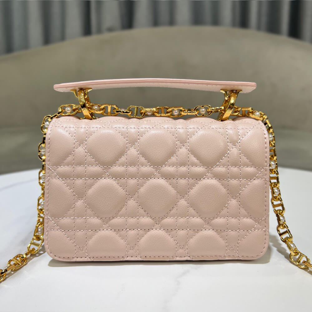 DIOR Mini Dior Jolie Top Handle Bag