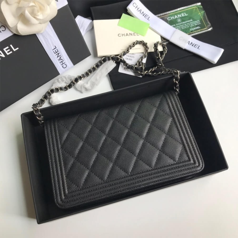 Chanel BOY CHANEL Wallet On Chain(high-end grade)