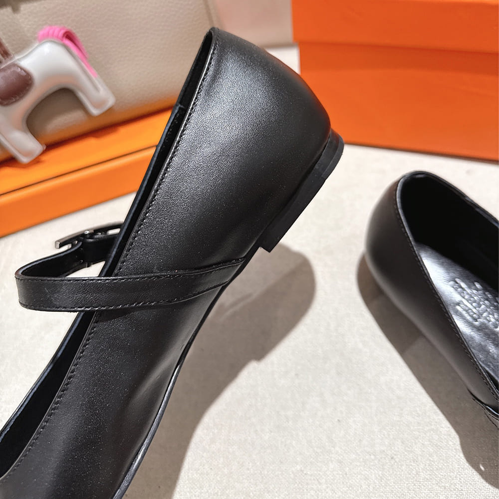 HERMES Jane ballet shoes