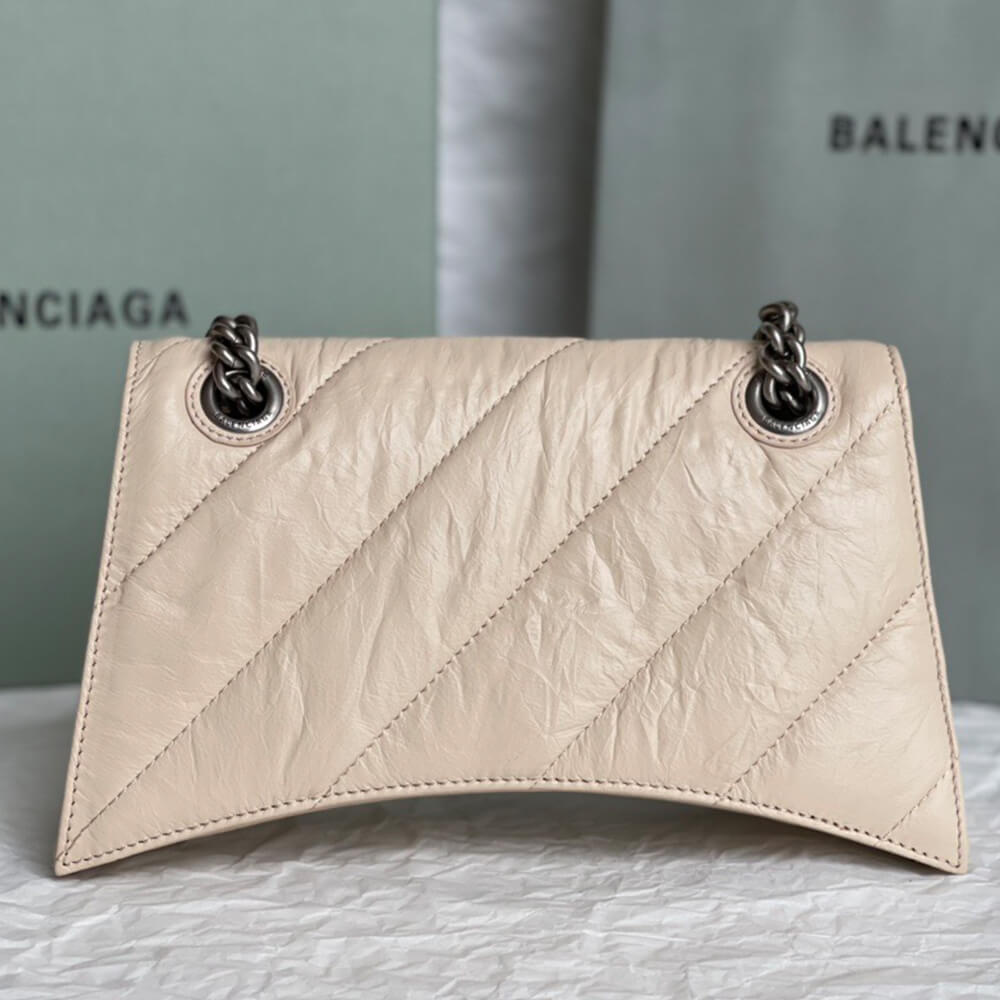 Balenciaga Women s Crush Chain Bag Small(HIGH-END GRADE)
