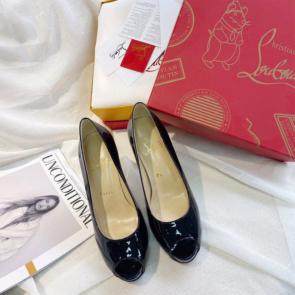 Christian Louboutin New Very Prive(120 mm Platform pumps)