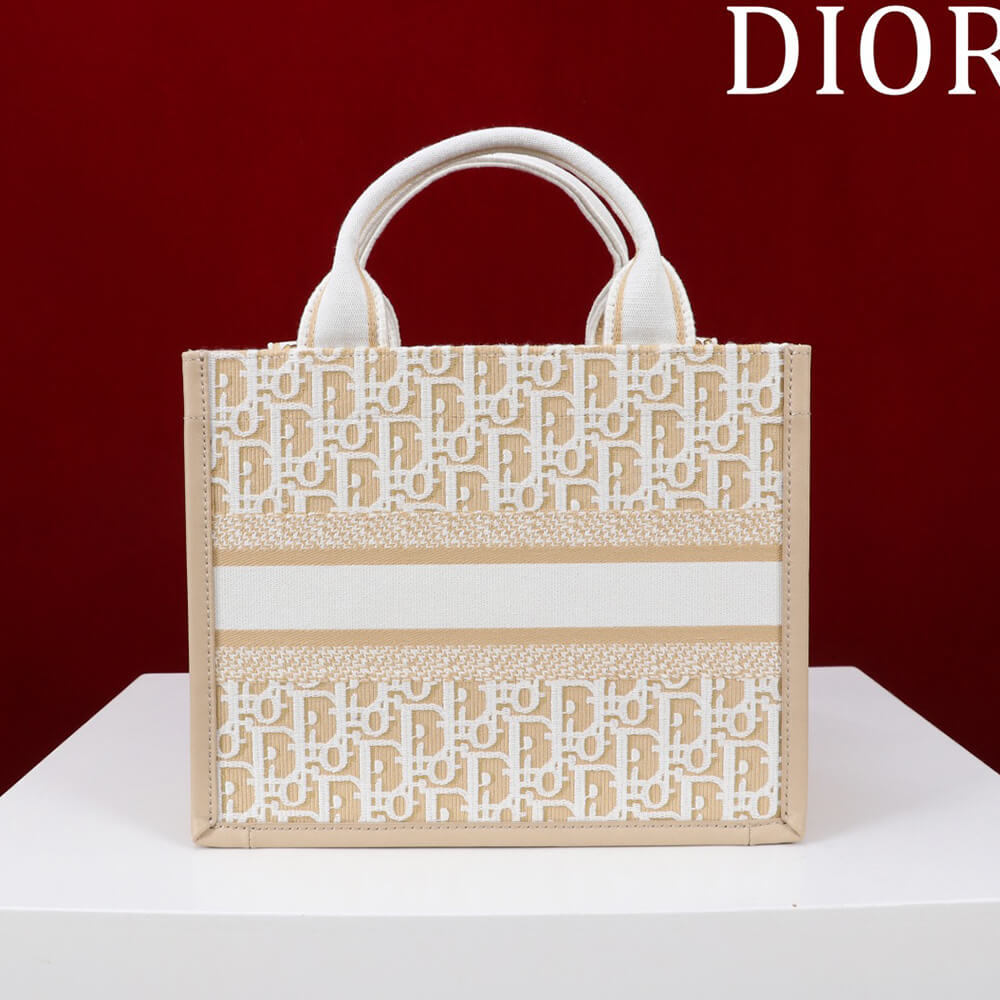 Dior Small Dior Book Tote(HIGH-END GRADE)