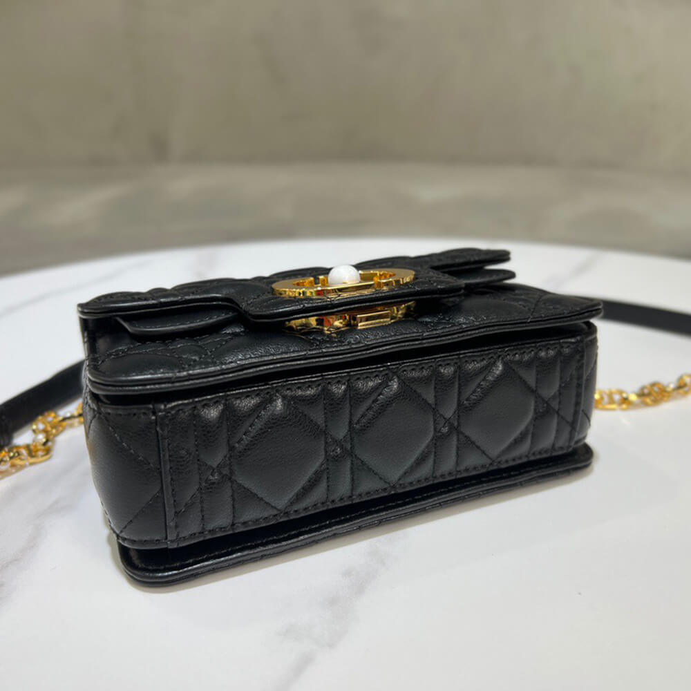 DIOR Mini Dior Jolie Top Handle Bag