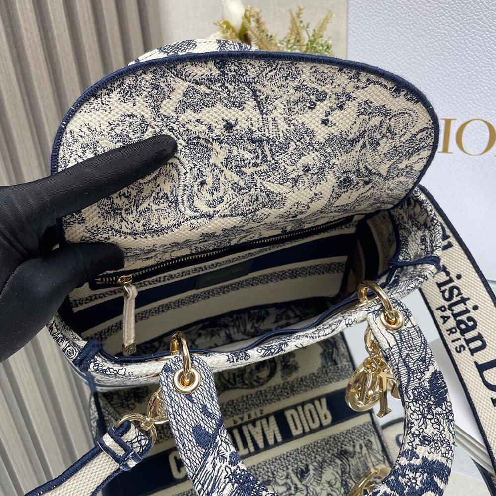 DIOR MEDIUM LADY D-LITE BAG(High-End Grade)