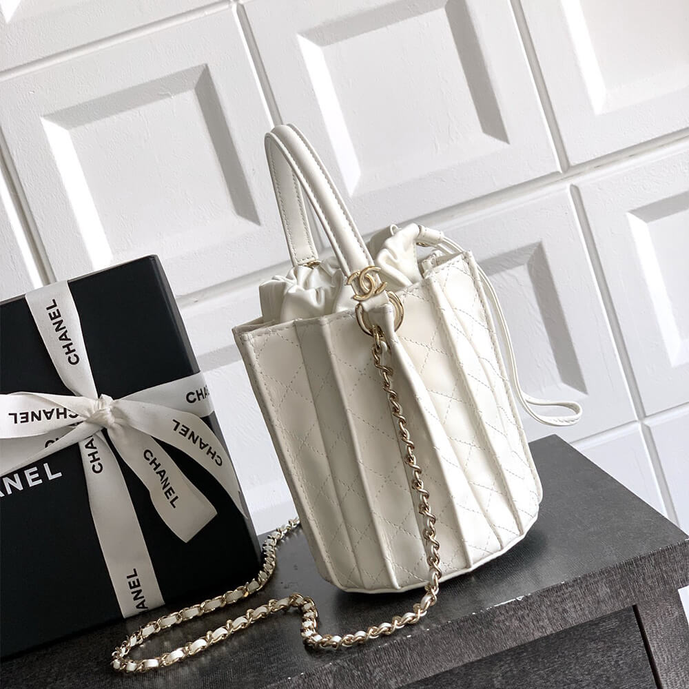 CHANEL Mini Bucket Bag(HIGH-END GRADE)