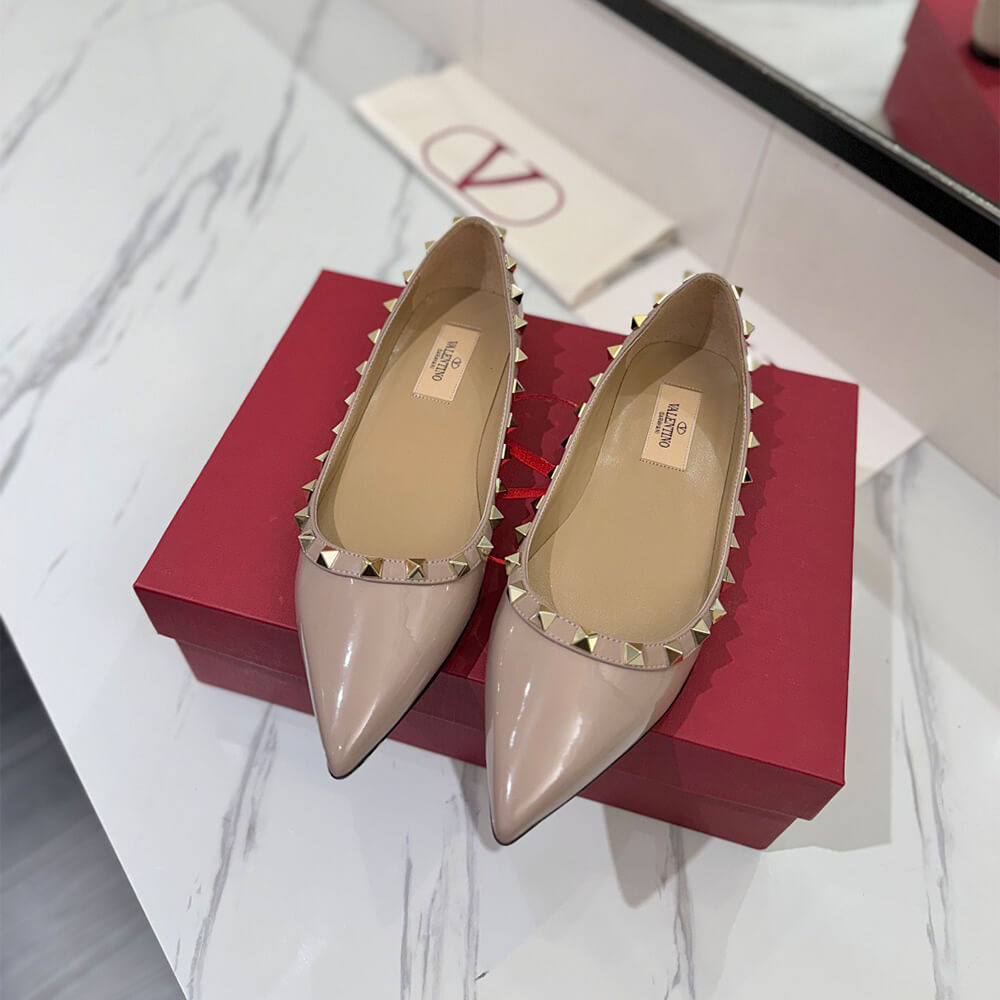 VALENTINO ROCKSTUD BALLET FLAT