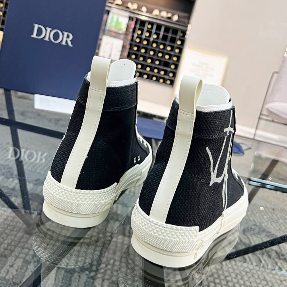 B23 CACTUS JACK DIOR HIGH-TOP SNEAKER