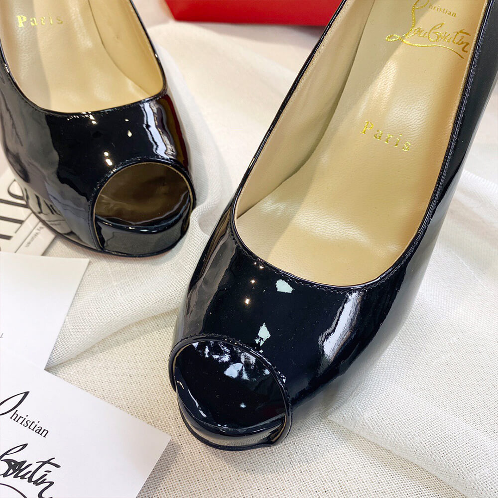 Christian Louboutin New Very Prive(120 mm Platform pumps)