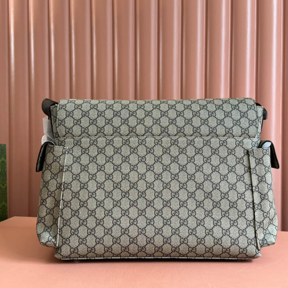 GUCCI GG Supreme Diaper Bag(HIGH-END GRADE)