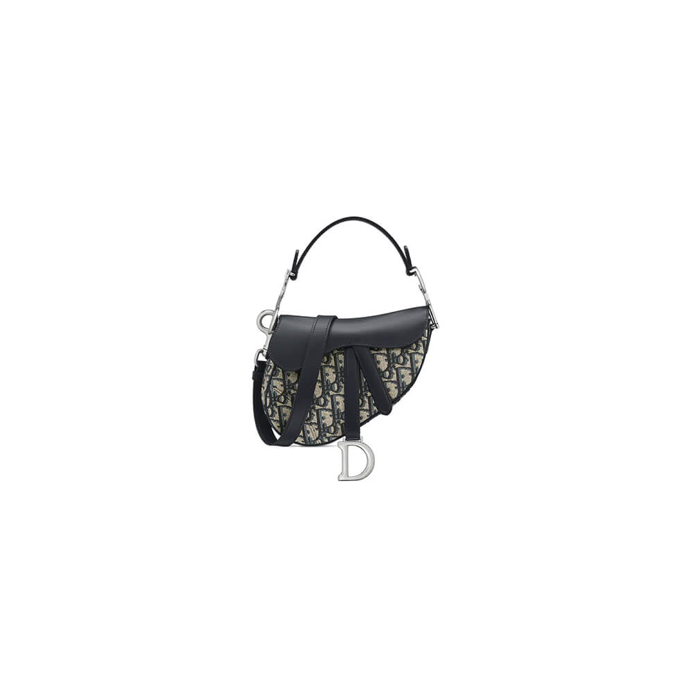 Dior Mini Saddle Bag with Strap