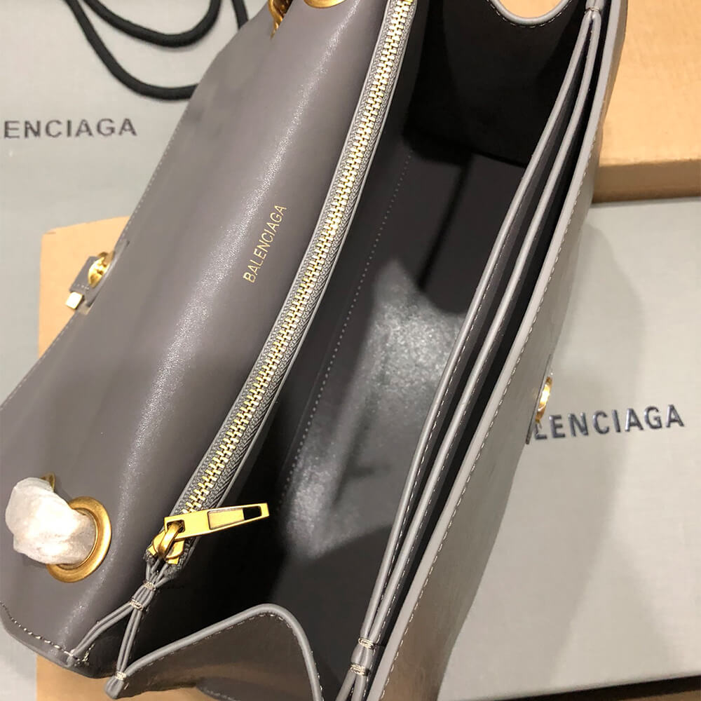 Balenciaga Women s Crush Chain Bag Medium(HIGH-END GRADE)