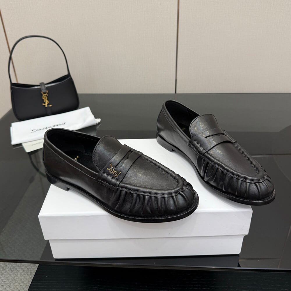 YSL LE LOAFER supple in shiny leather
