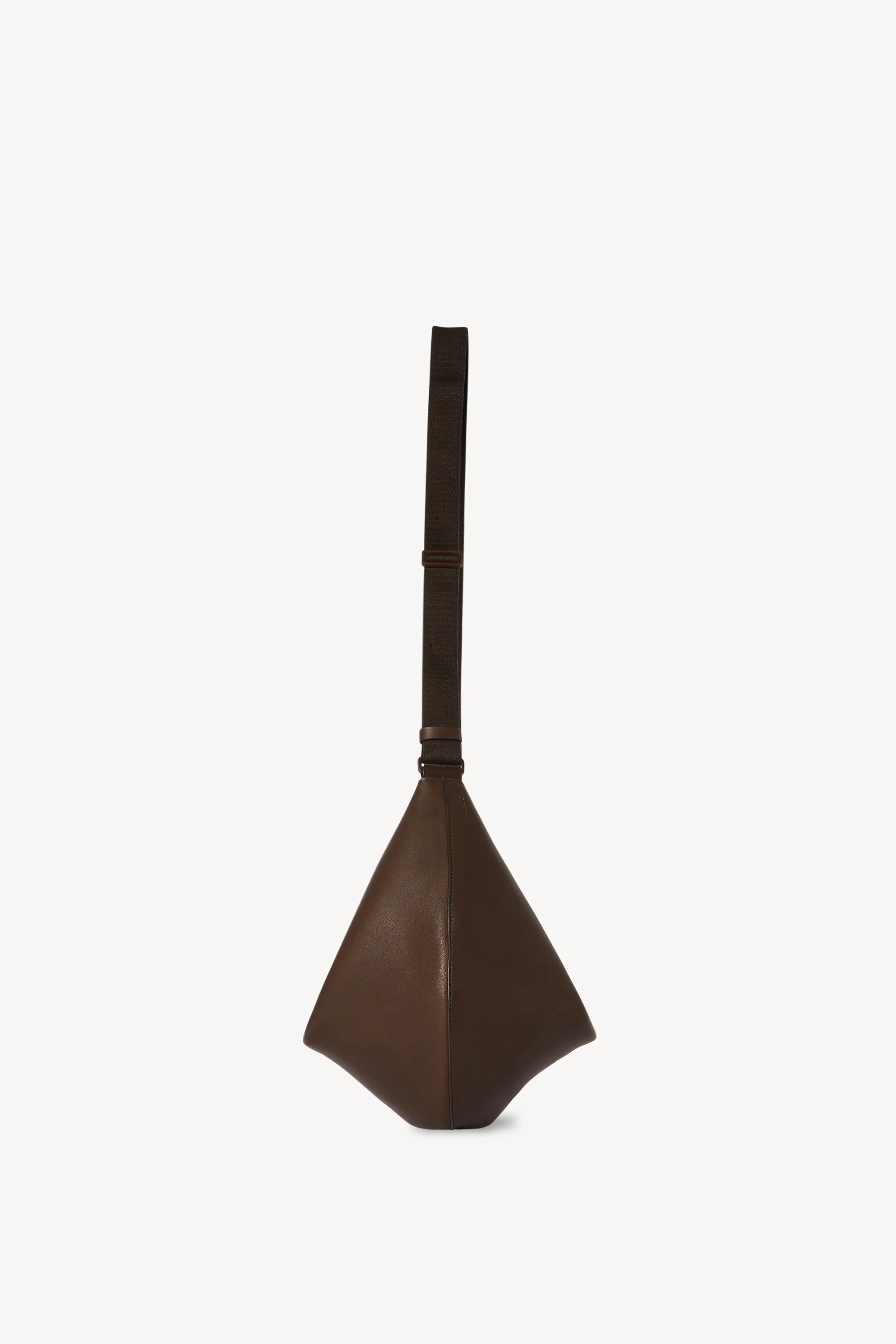 Crossbody Crescent Bag in Leather